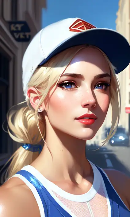 VisionFX artwork preview showcasing AI-generated visual content