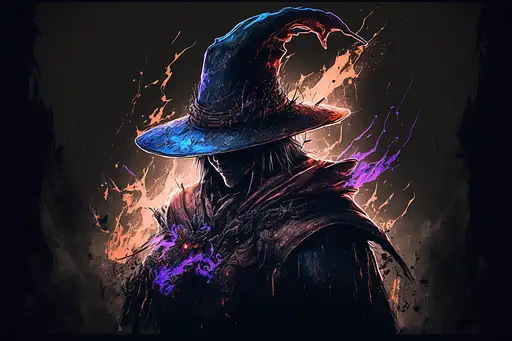 VisionFX artwork preview showcasing AI-generated visual content