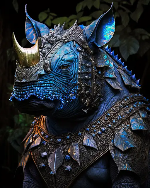 VisionFX artwork preview showcasing AI-generated visual content