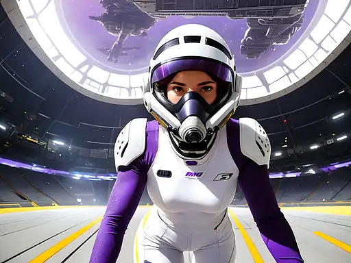 VisionFX artwork preview showcasing AI-generated visual content