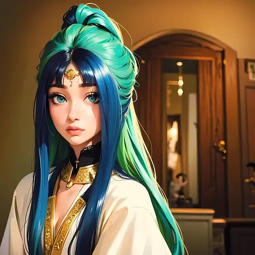VisionFX artwork preview showcasing AI-generated visual content