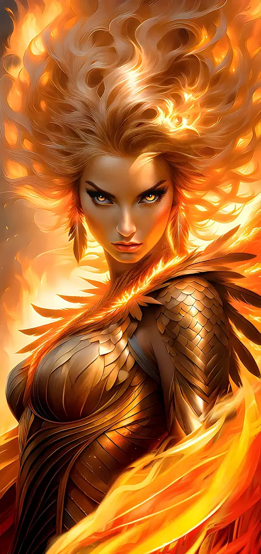 VisionFX artwork preview showcasing AI-generated visual content