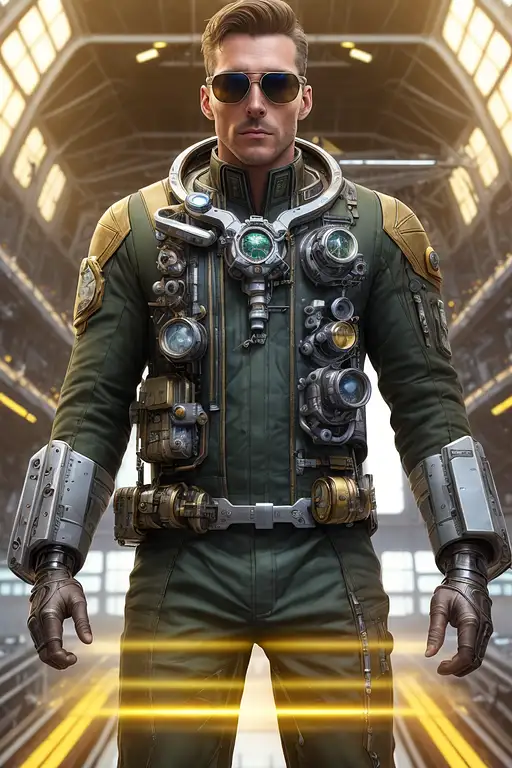 VisionFX artwork preview showcasing AI-generated visual content