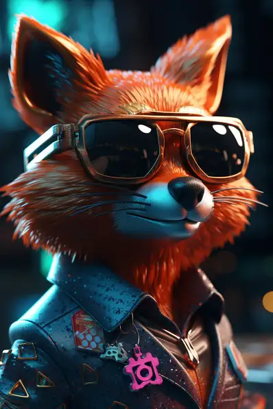 VisionFX artwork preview showcasing AI-generated visual content