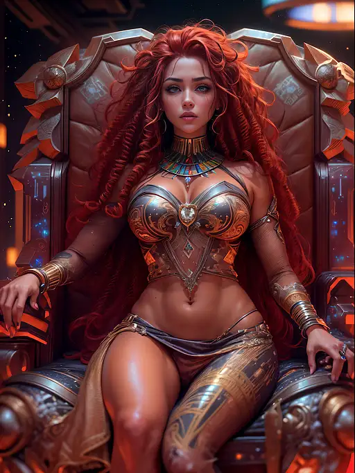 VisionFX artwork preview showcasing AI-generated visual content