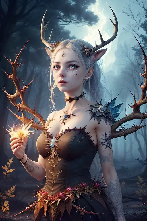 VisionFX artwork preview showcasing AI-generated visual content
