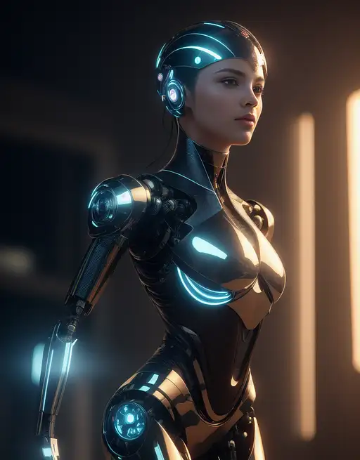 VisionFX artwork preview showcasing AI-generated visual content