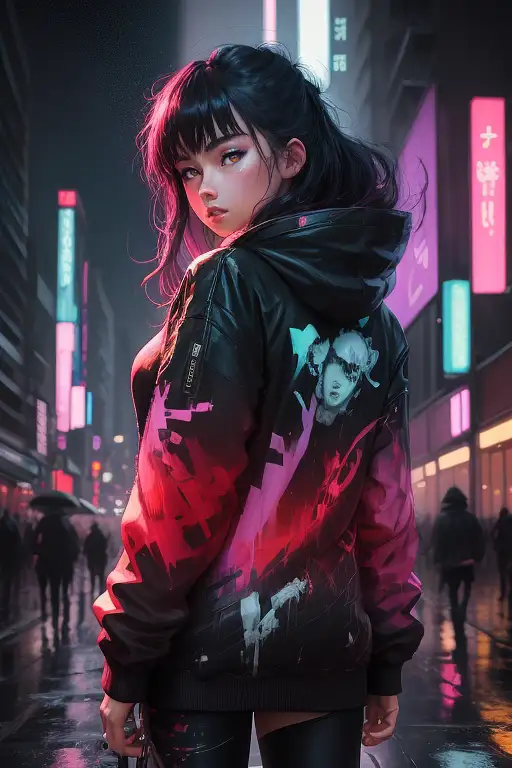VisionFX artwork preview showcasing AI-generated visual content