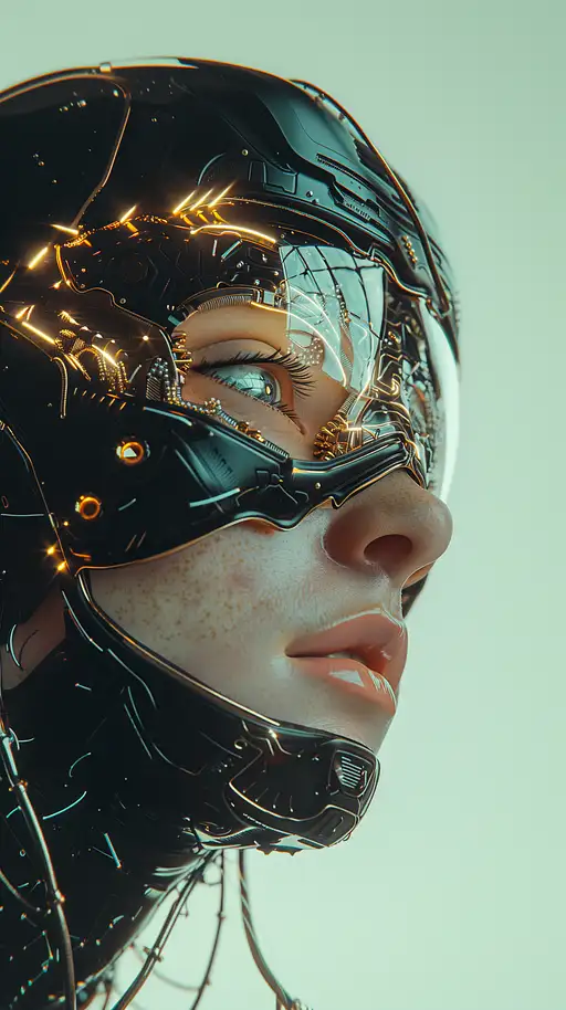 VisionFX artwork preview showcasing AI-generated visual content