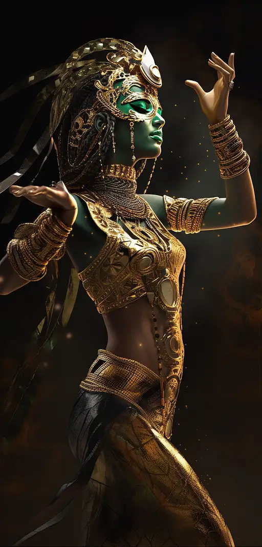 VisionFX artwork preview showcasing AI-generated visual content