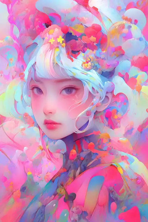 VisionFX artwork preview showcasing AI-generated visual content