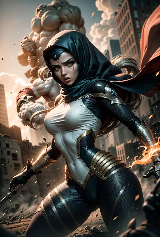 VisionFX artwork preview showcasing AI-generated visual content