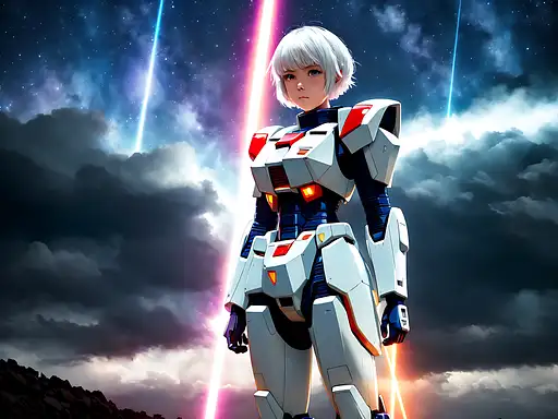 VisionFX artwork preview showcasing AI-generated visual content