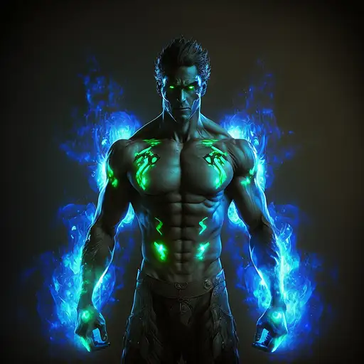 VisionFX artwork preview showcasing AI-generated visual content