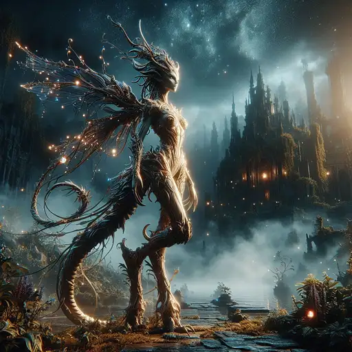 VisionFX artwork preview showcasing AI-generated visual content