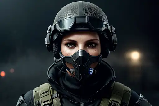VisionFX artwork preview showcasing AI-generated visual content