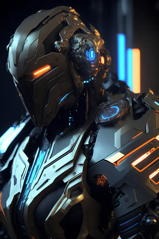 VisionFX artwork preview showcasing AI-generated visual content