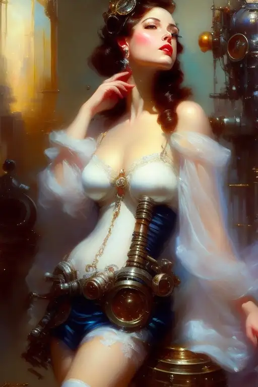 VisionFX artwork preview showcasing AI-generated visual content