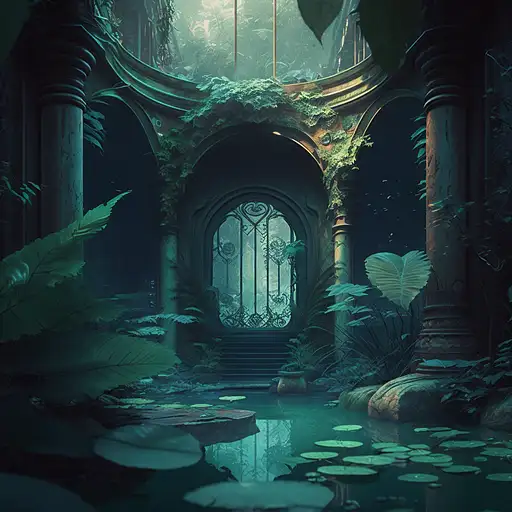 VisionFX artwork preview showcasing AI-generated visual content