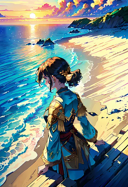 VisionFX artwork preview showcasing AI-generated visual content