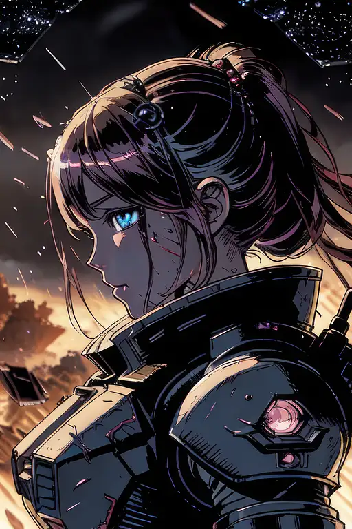 VisionFX artwork preview showcasing AI-generated visual content