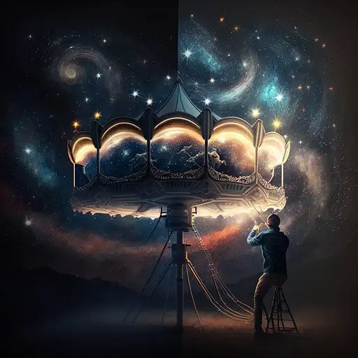 VisionFX artwork preview showcasing AI-generated visual content