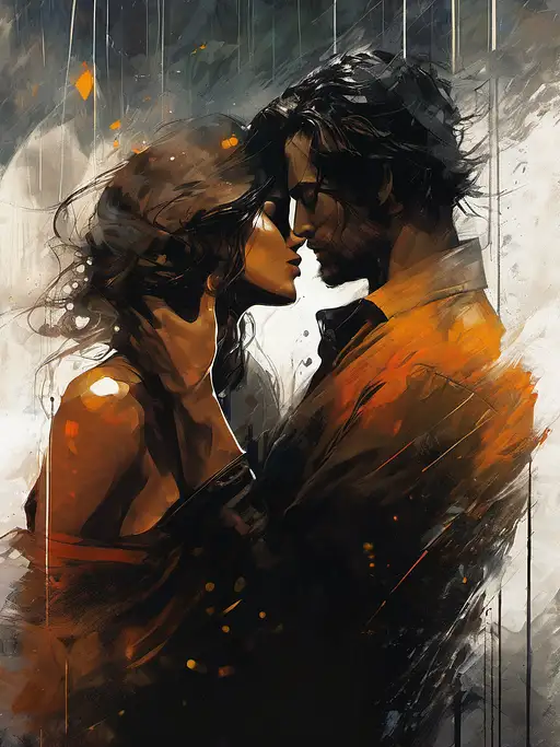 VisionFX artwork preview showcasing AI-generated visual content