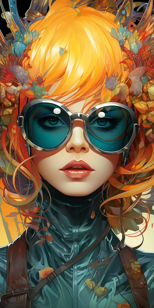 VisionFX artwork preview showcasing AI-generated visual content
