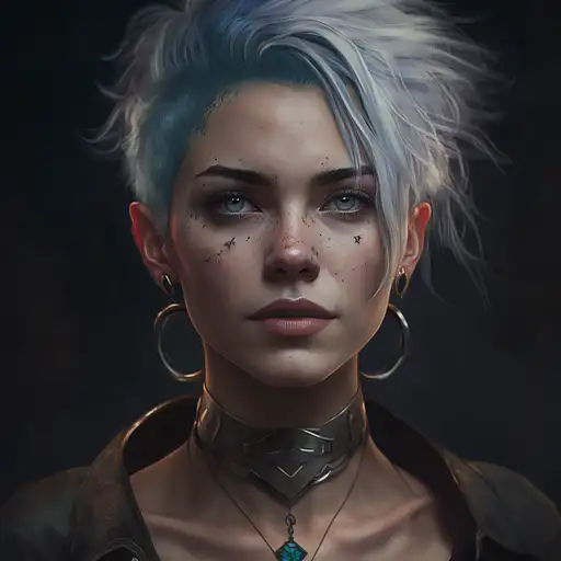 VisionFX artwork preview showcasing AI-generated visual content