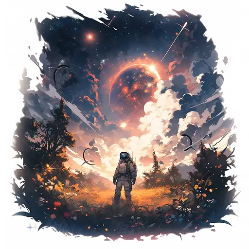 VisionFX artwork preview showcasing AI-generated visual content