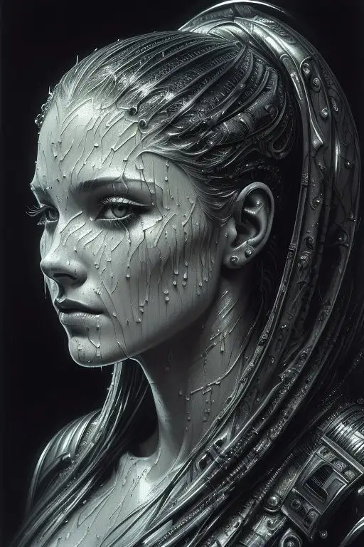 VisionFX artwork preview showcasing AI-generated visual content