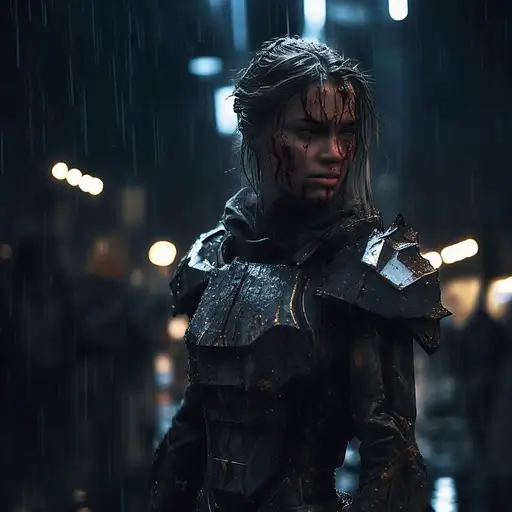 VisionFX artwork preview showcasing AI-generated visual content