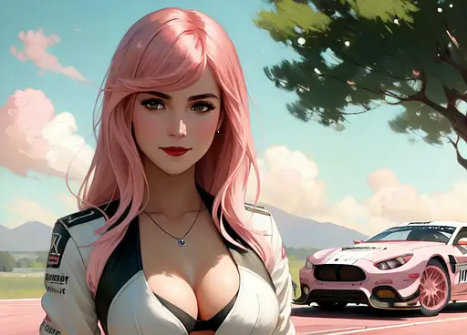 VisionFX artwork preview showcasing AI-generated visual content