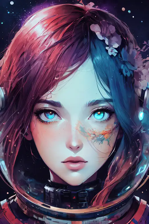 VisionFX artwork preview showcasing AI-generated visual content