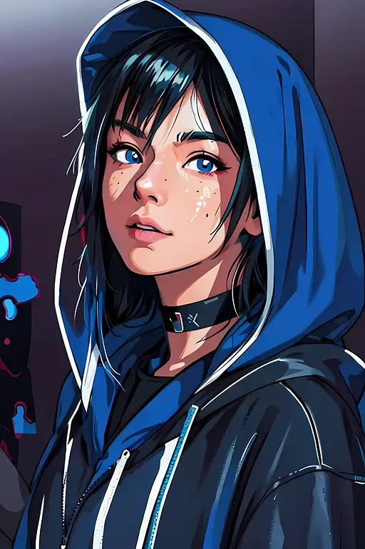 VisionFX artwork preview showcasing AI-generated visual content