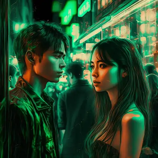 VisionFX artwork preview showcasing AI-generated visual content