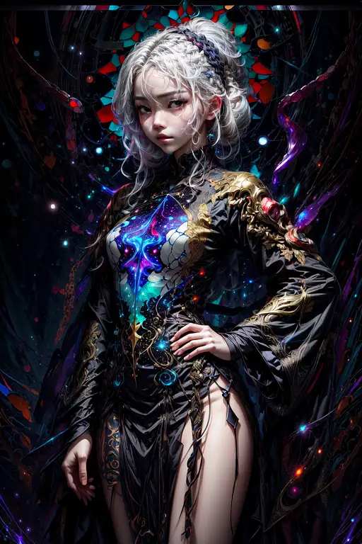 VisionFX artwork preview showcasing AI-generated visual content