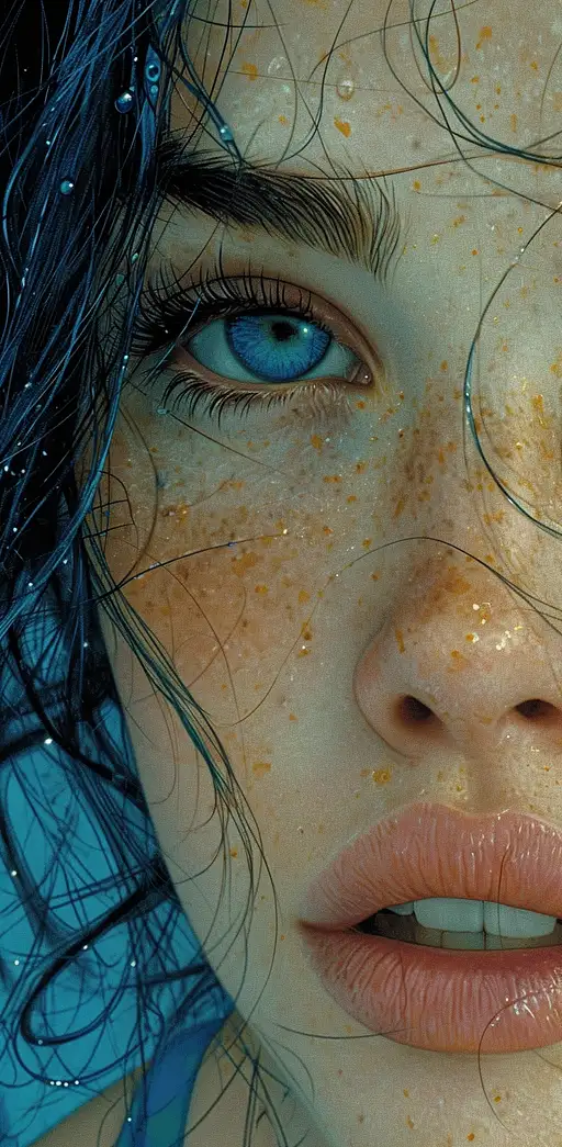 VisionFX artwork preview showcasing AI-generated visual content