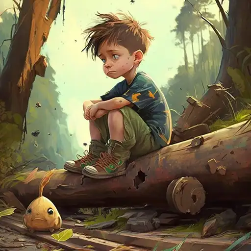 VisionFX artwork preview showcasing AI-generated visual content