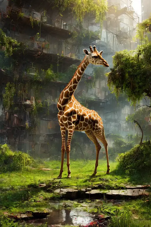 VisionFX artwork preview showcasing AI-generated visual content