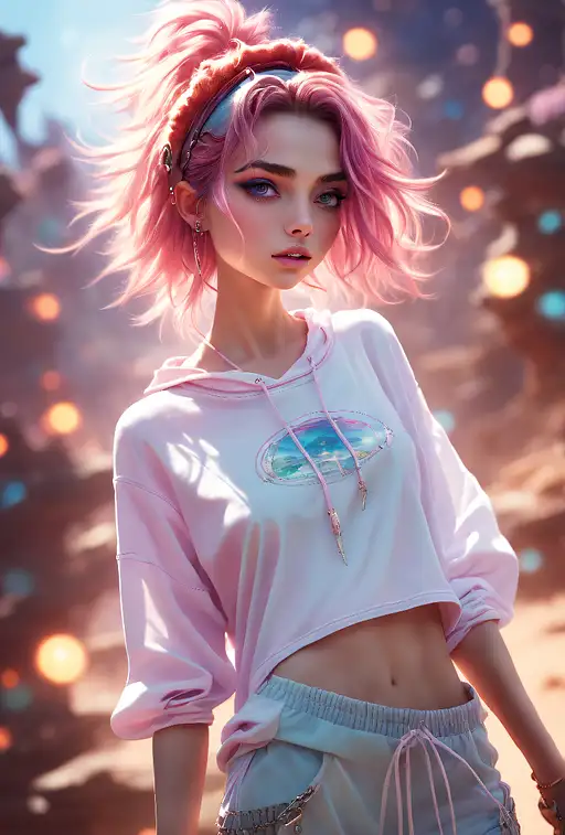 VisionFX artwork preview showcasing AI-generated visual content
