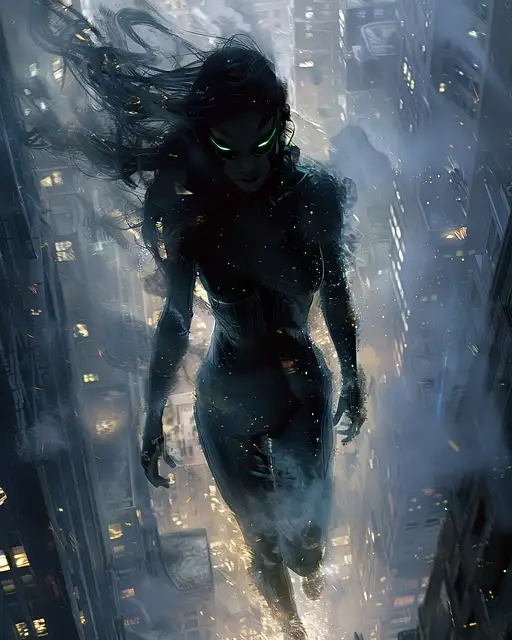 VisionFX artwork preview showcasing AI-generated visual content