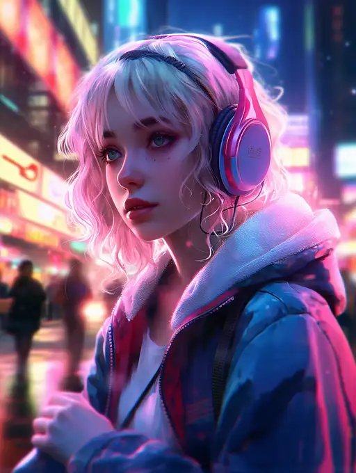 VisionFX artwork preview showcasing AI-generated visual content