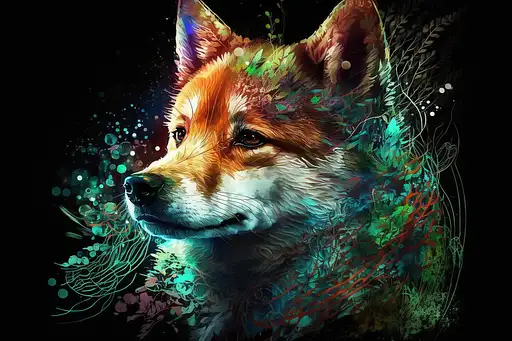 VisionFX artwork preview showcasing AI-generated visual content