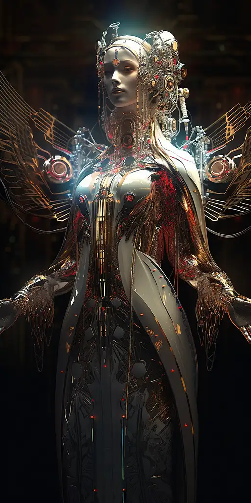 VisionFX artwork preview showcasing AI-generated visual content