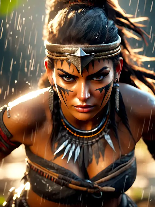 VisionFX artwork preview showcasing AI-generated visual content