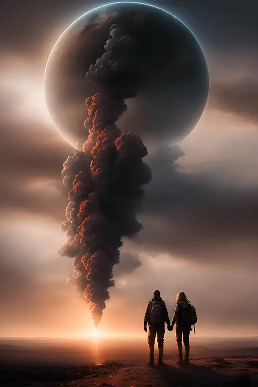 VisionFX artwork preview showcasing AI-generated visual content