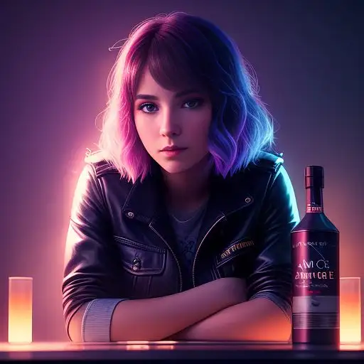 VisionFX artwork preview showcasing AI-generated visual content