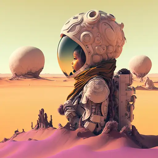 VisionFX artwork preview showcasing AI-generated visual content