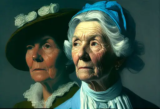 VisionFX artwork preview showcasing AI-generated visual content